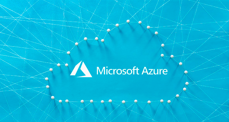 Infografía que destaca las características principales de Microsoft Azure.